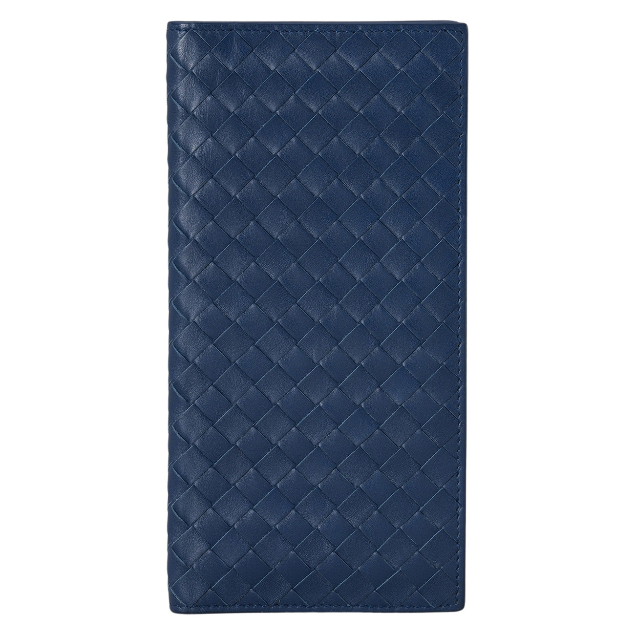 BOTTEGA VENETA(USED)보테가베네타 인트레치아토 위빙 플랩 장지갑